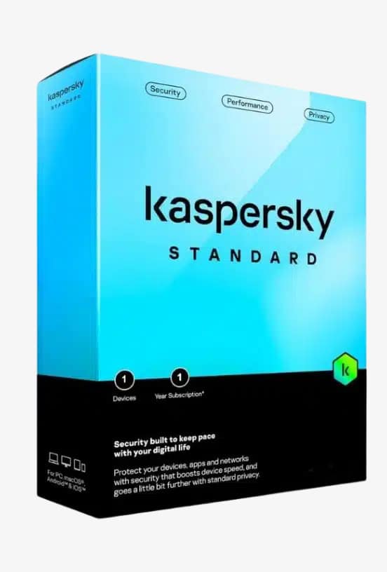 Kaspersky Standard лиценз за 1 устройство за 1 година