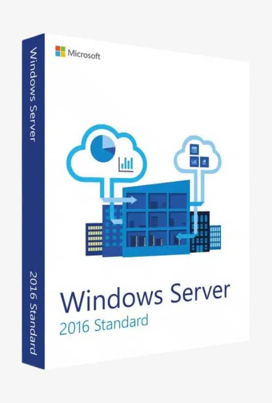 MICROSOFT WINDOWS SERVER 2016 STANDARD- RETAIL - ЛИЦЕНЗ