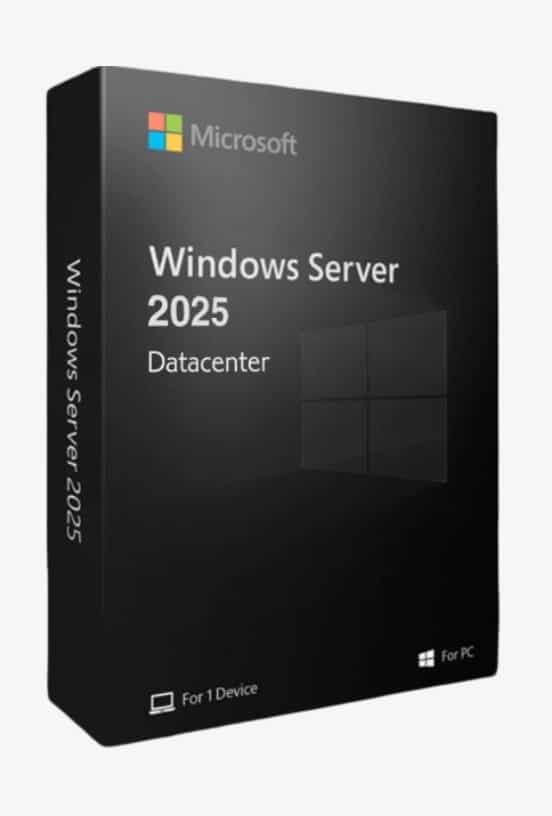 цена за лиценз на Windows Server DataCenter 2025