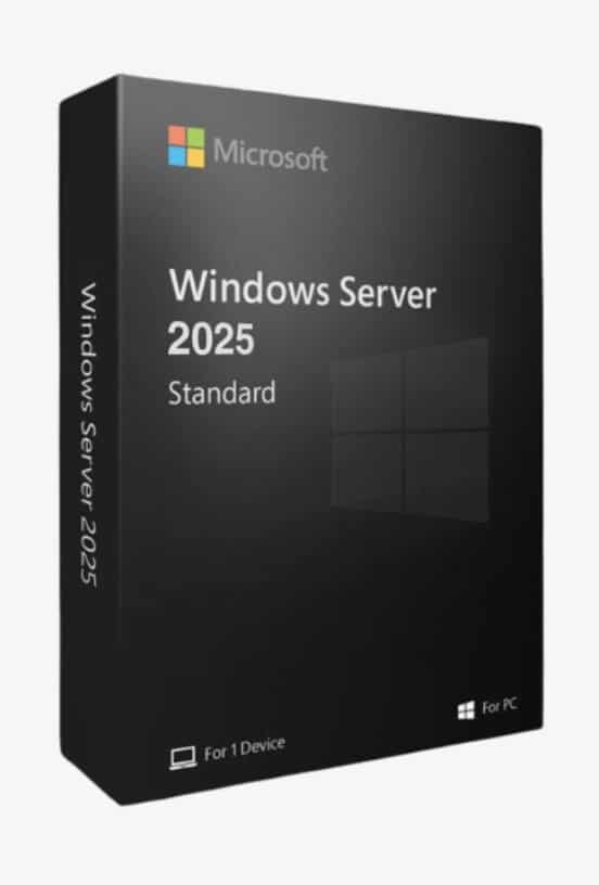 цена за лиценз на Windows Server Standard 2025