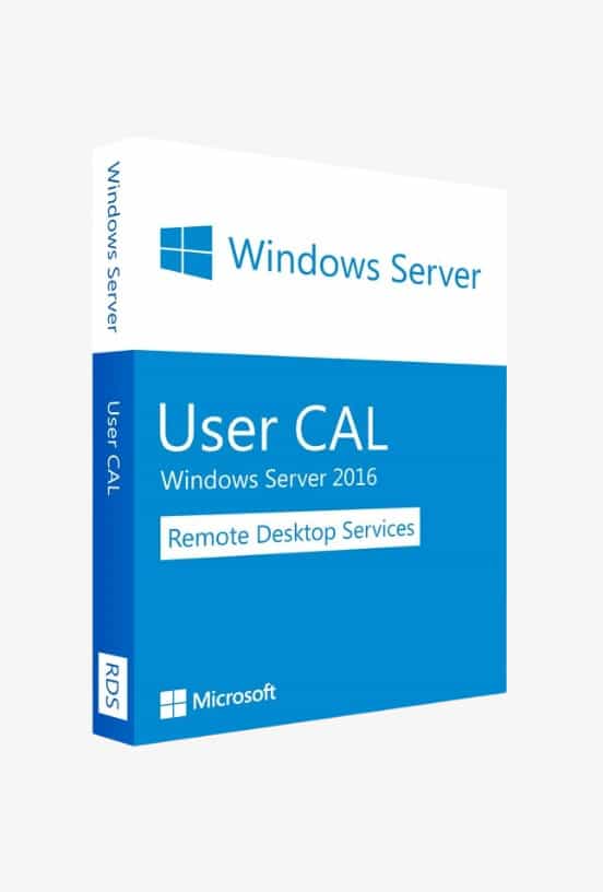 цена за лиценз на MICROSOFT WINDOWS SERVER 2016 REMOTE DESKTOP SERVICES (RDS) USER CAL (50)