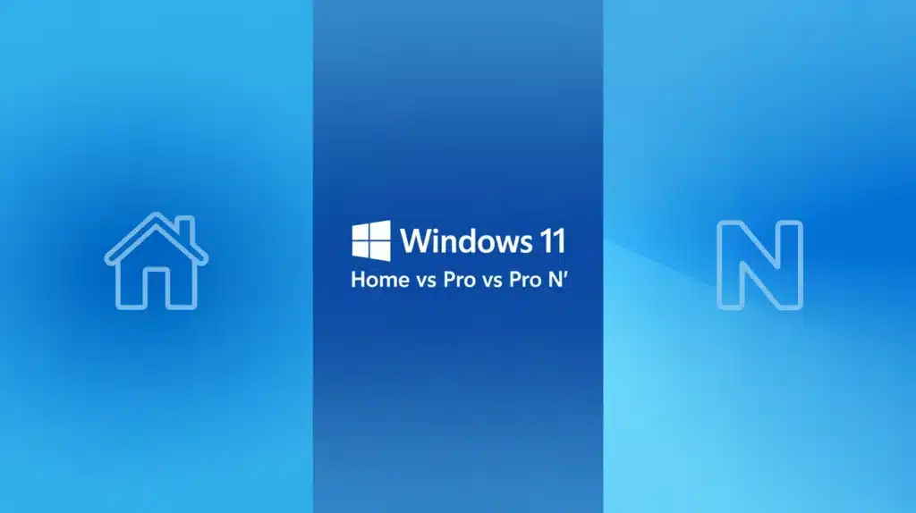Windows 11 Home vs Pro vs Pro N – ключови разлики и цена (2025)