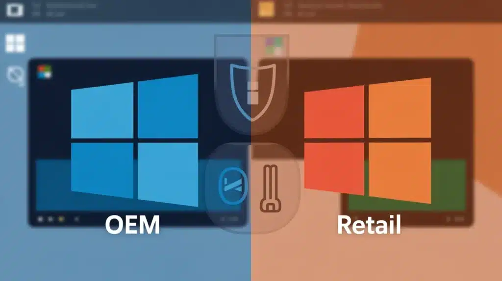OEM срещу Retail лиценз за Windows – Плюсове и минуси