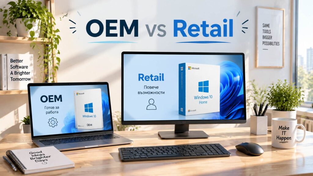 oem или retail лиценз